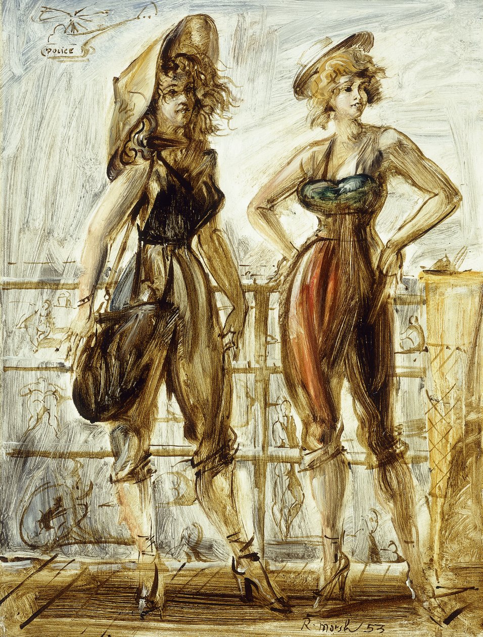 O calçadão de Reginald Marsh