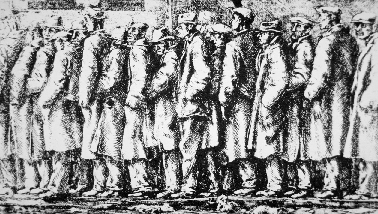 A linha do pão de Reginald Marsh