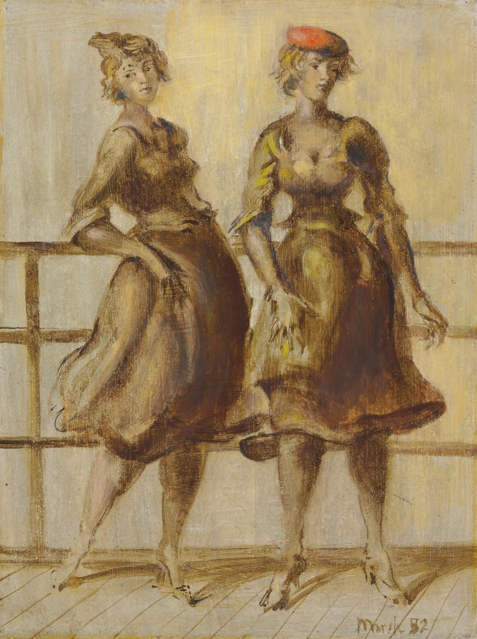 Duas mulheres de Reginald Marsh