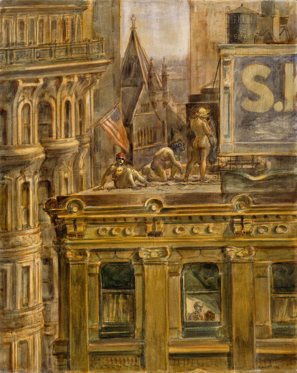 Vista da minha janela de Reginald Marsh