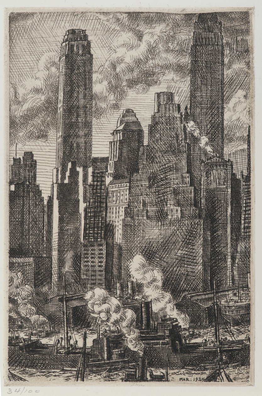 Wall Street de Reginald Marsh