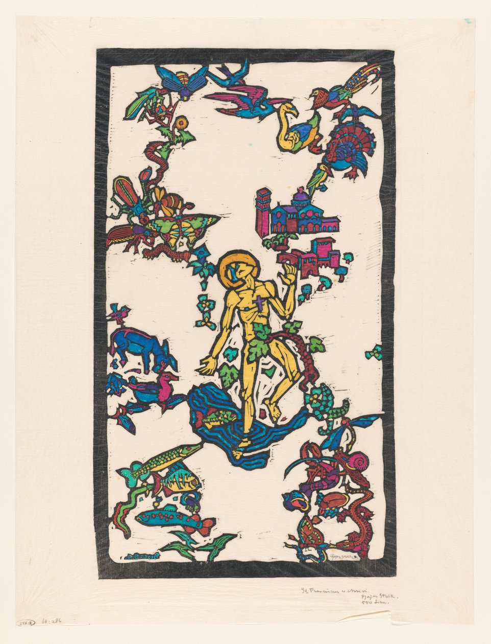 São Francisco v. Assis (título original no objeto) de Reijer Stolk (signed by artist)