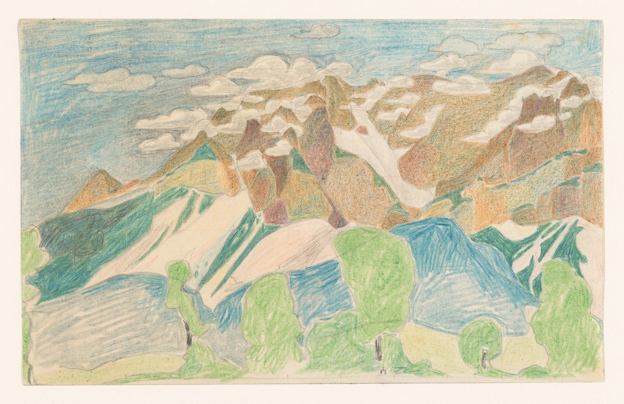 Paisagem de montanha de Reijer Stolk
