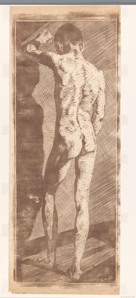 Garoto de pé, visto de costas de Reijer Stolk