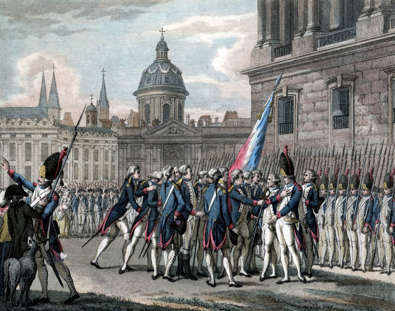 Caso dos irmãos Agasse. 1794-1804 (gravura) de Reiner Vinkeles
