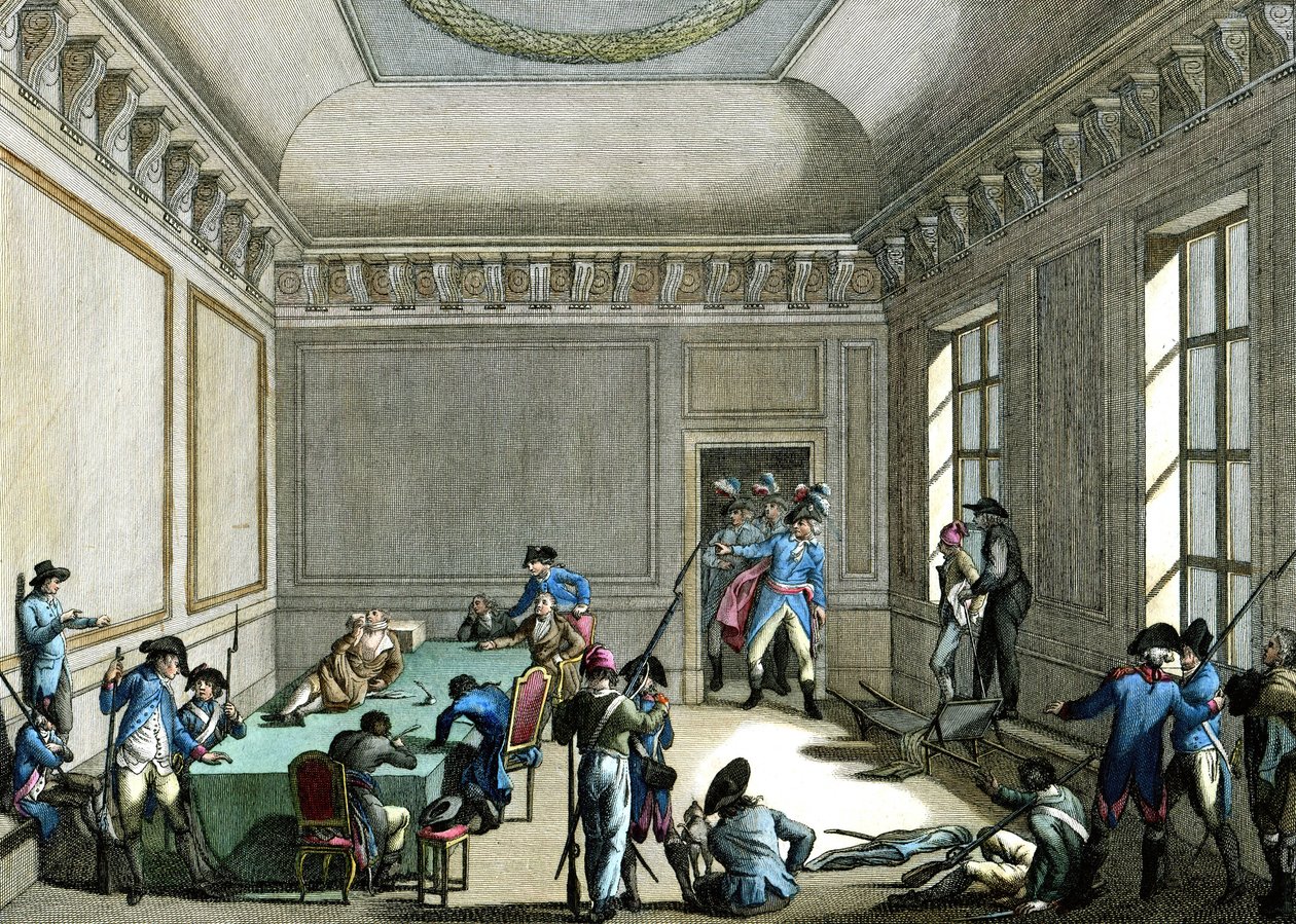 Prisão de Robespierre de Reiner Vinkeles