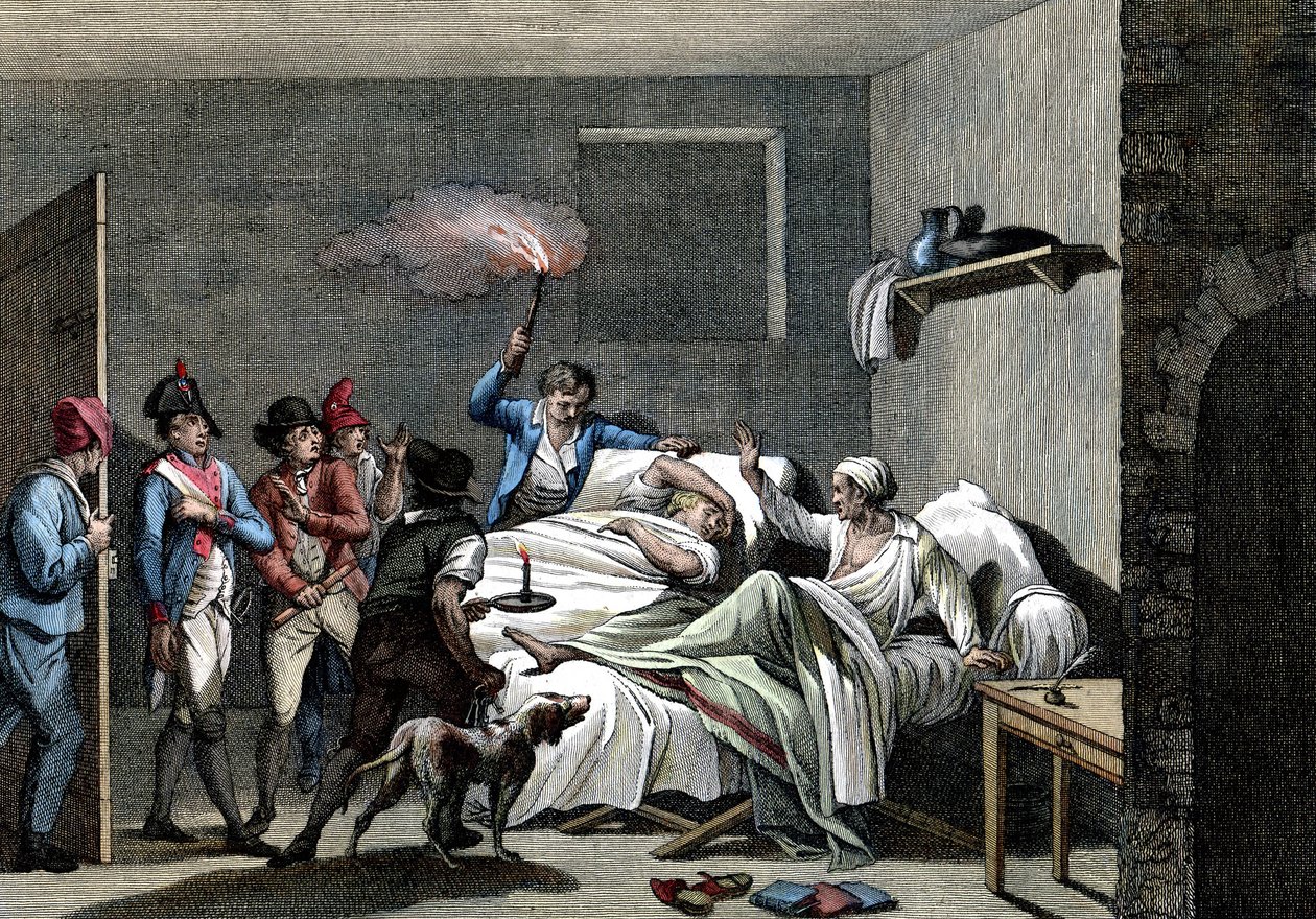 Prisão durante o reinado do Terror de Reiner Vinkeles