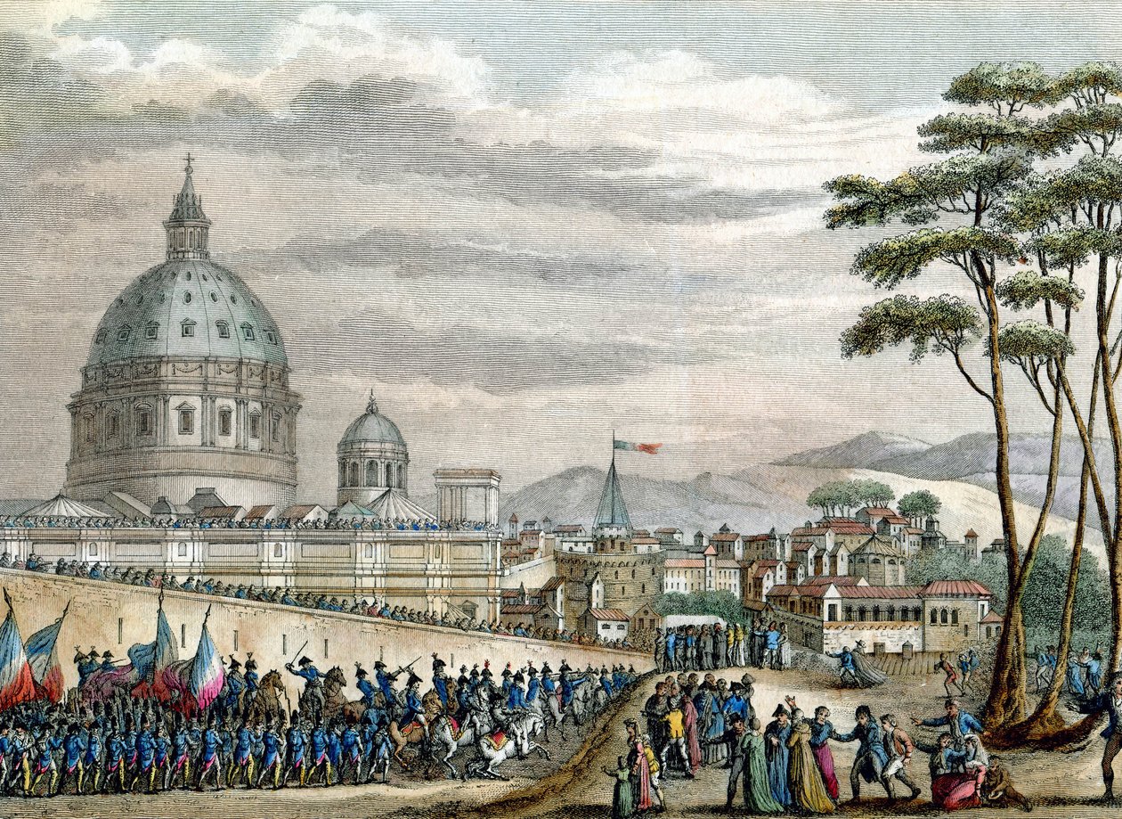 O exército francês em Roma de Reiner Vinkeles