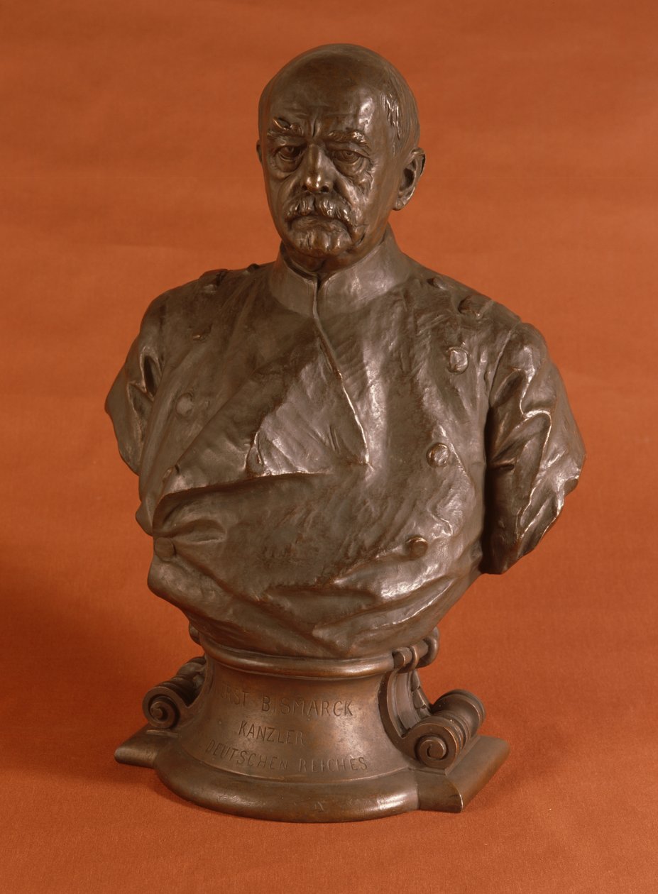 Otto von Bismarck, 1886 (bronze) de Reinhold Begas