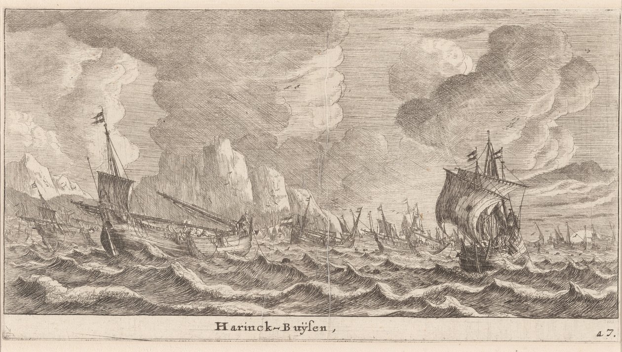 Arenque-ônibus de Reinier Nooms, called Zeeman