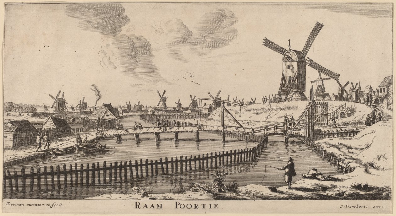Raam Gate (Raam Poortie) de Reinier Nooms, called Zeeman
