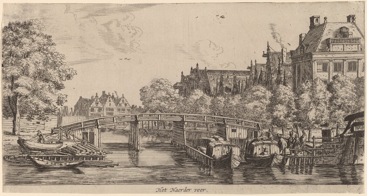 A balsa para Naarden (A balsa Naerder) de Reinier Nooms, called Zeeman