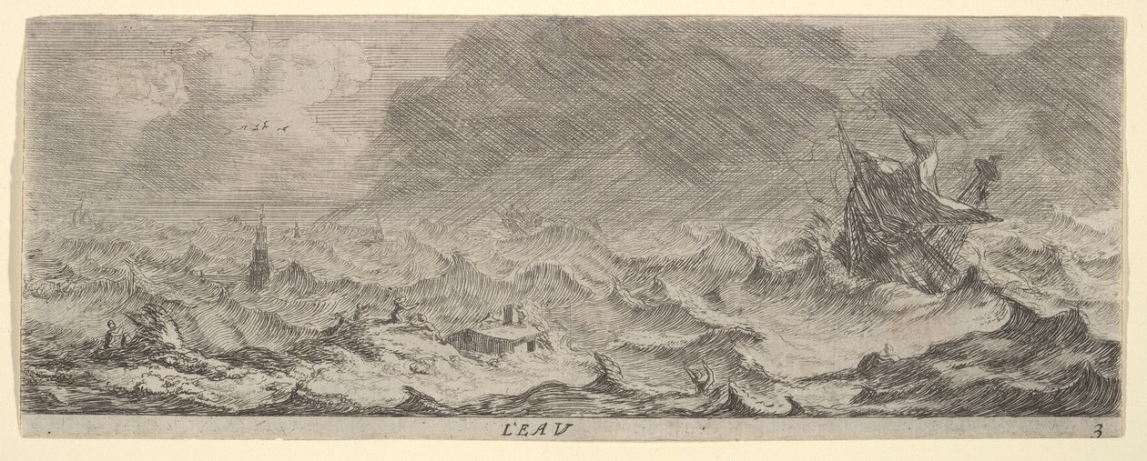 LEau, dos elementos, século XVII. de Reinier Zeeman