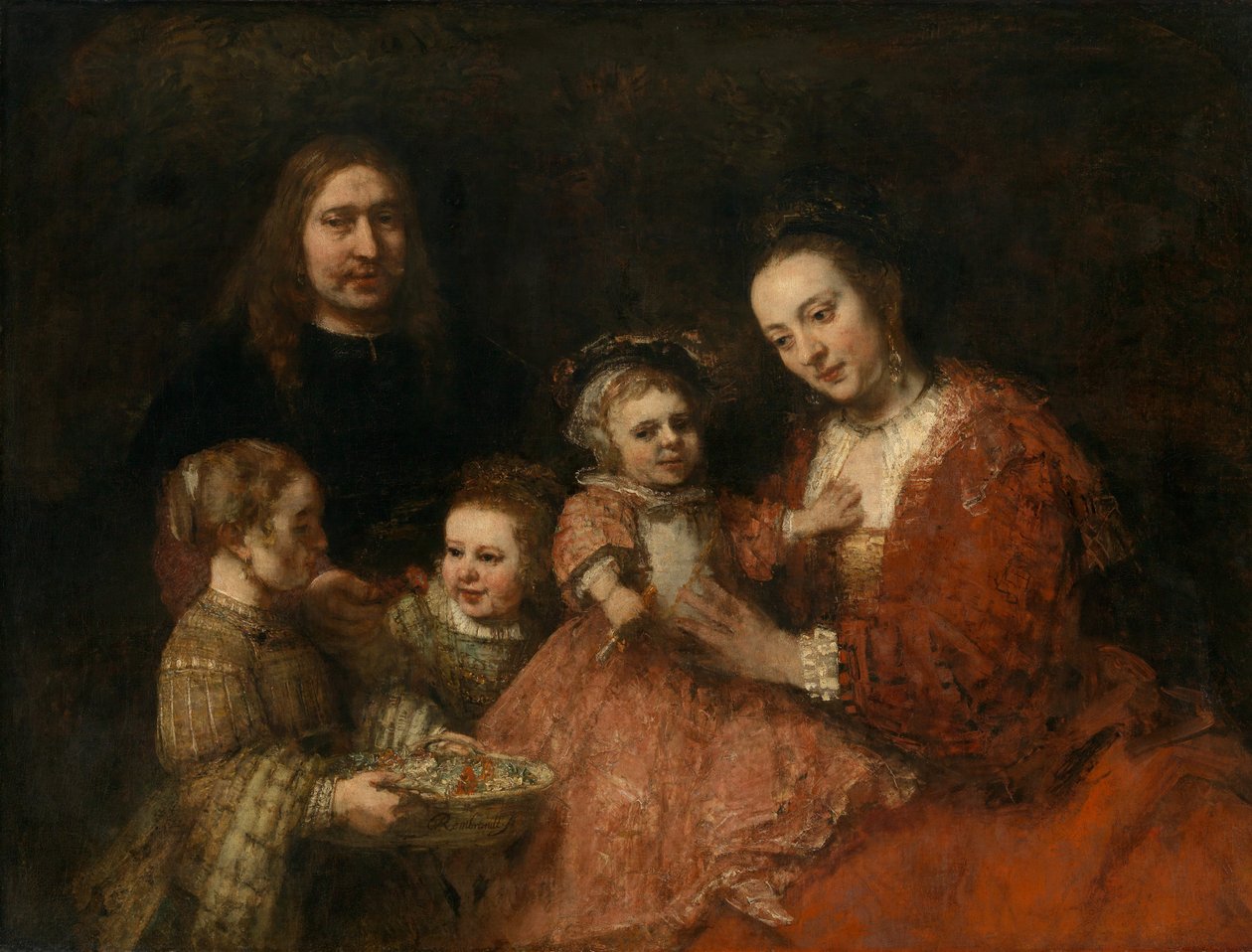 Familieportret de Rembrandt van Rijn