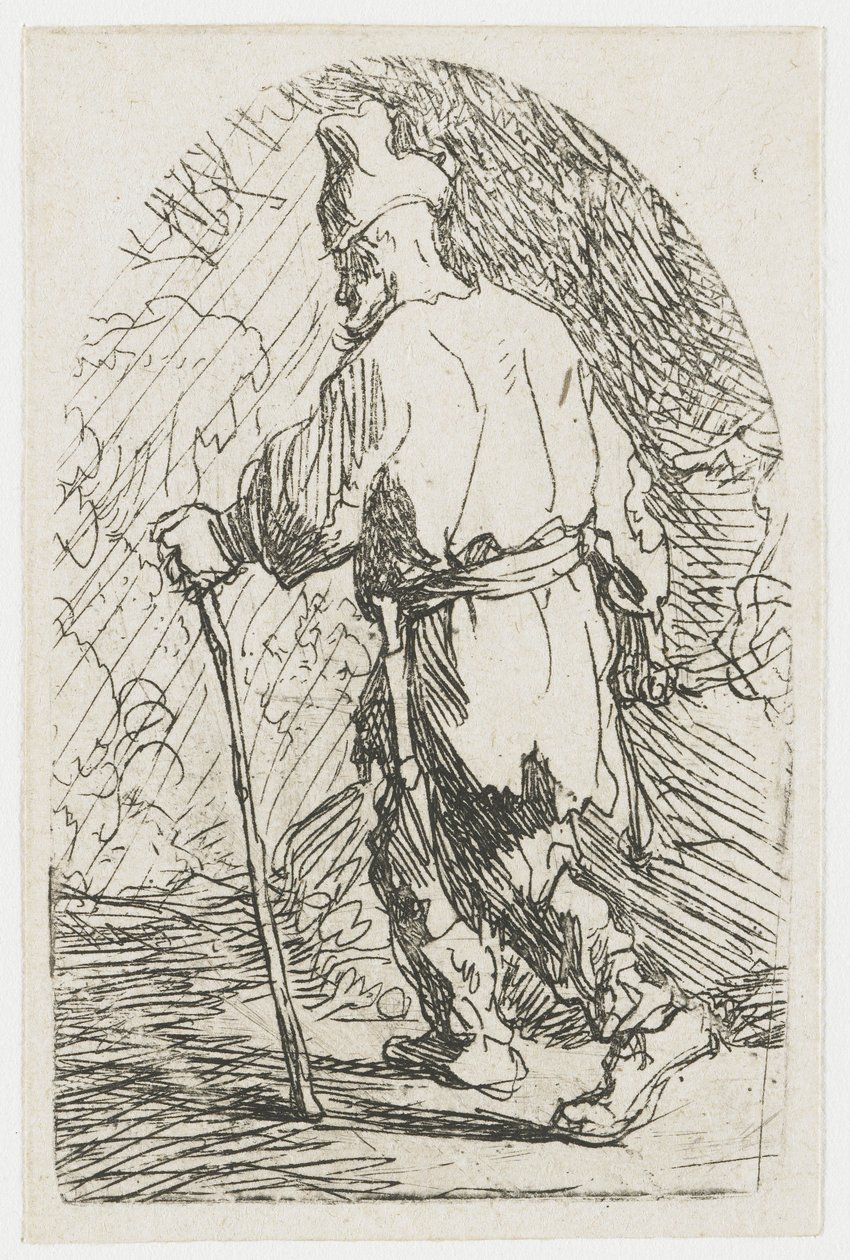A fuga para o Egito de Rembrandt van Rijn