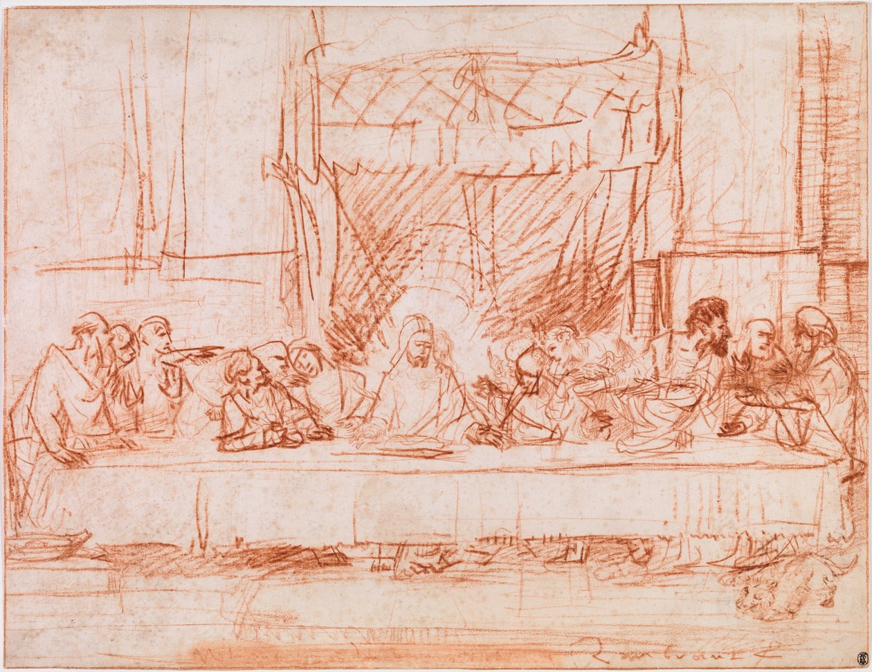 A última Ceia de Rembrandt van Rijn