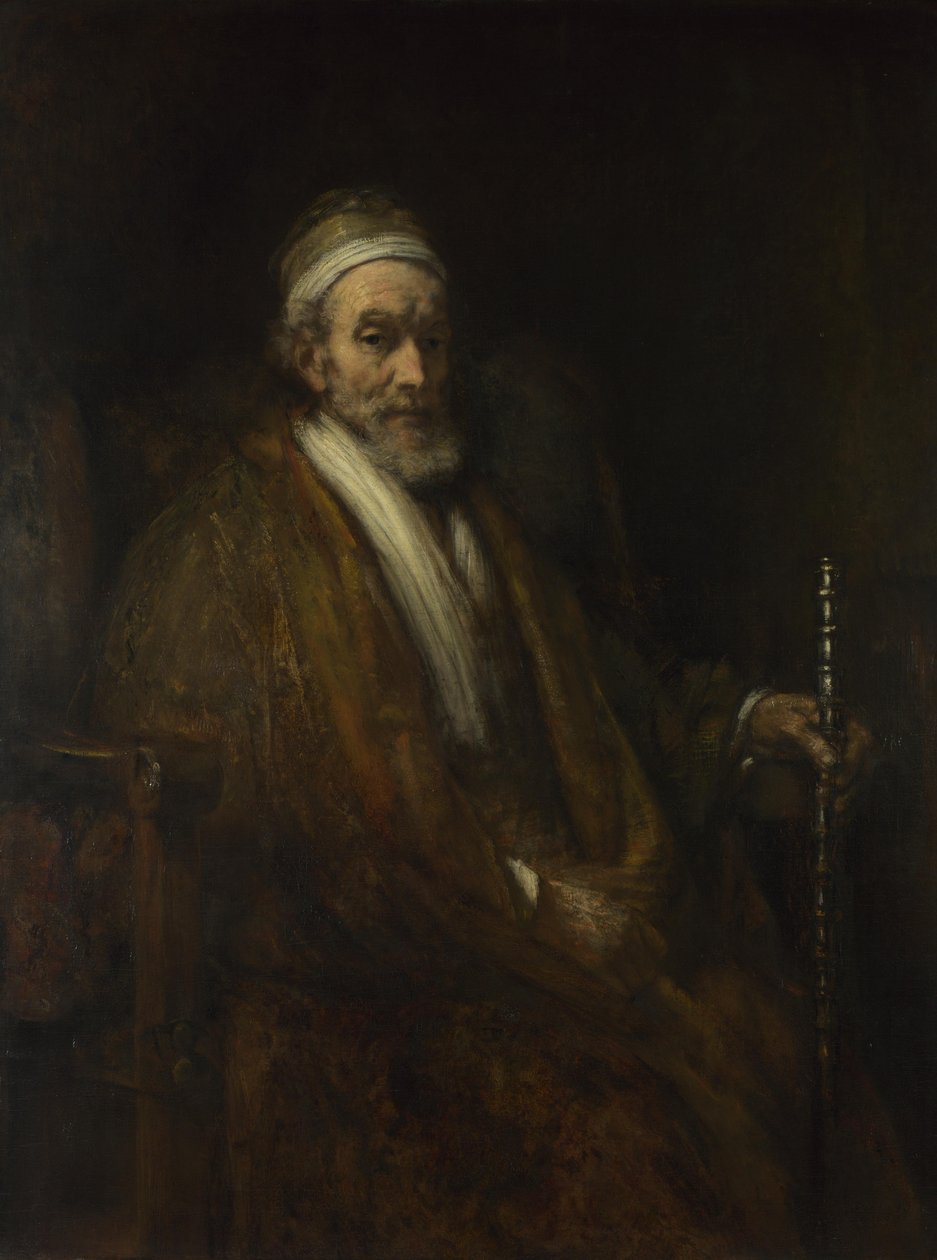 Retrato de Jacob Trip, c.1661 de Rembrandt van Rijn
