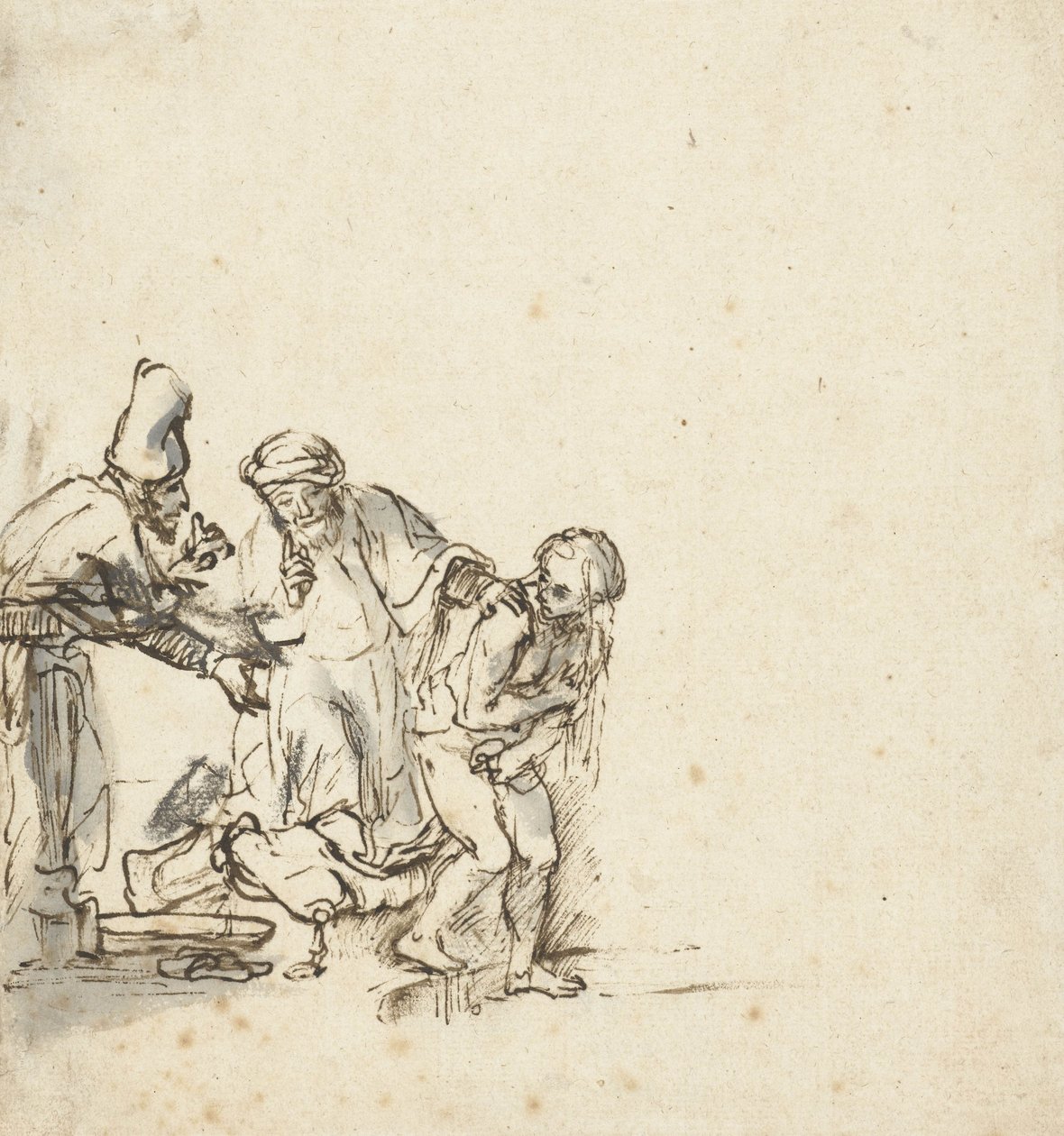 Susanna and the Elders, c.1650-55 de Rembrandt van Rijn