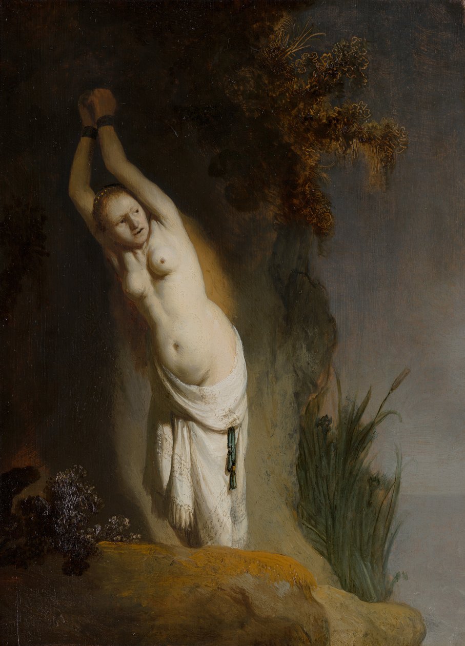 Andrômeda, c.1630 de Rembrandt van Rijn