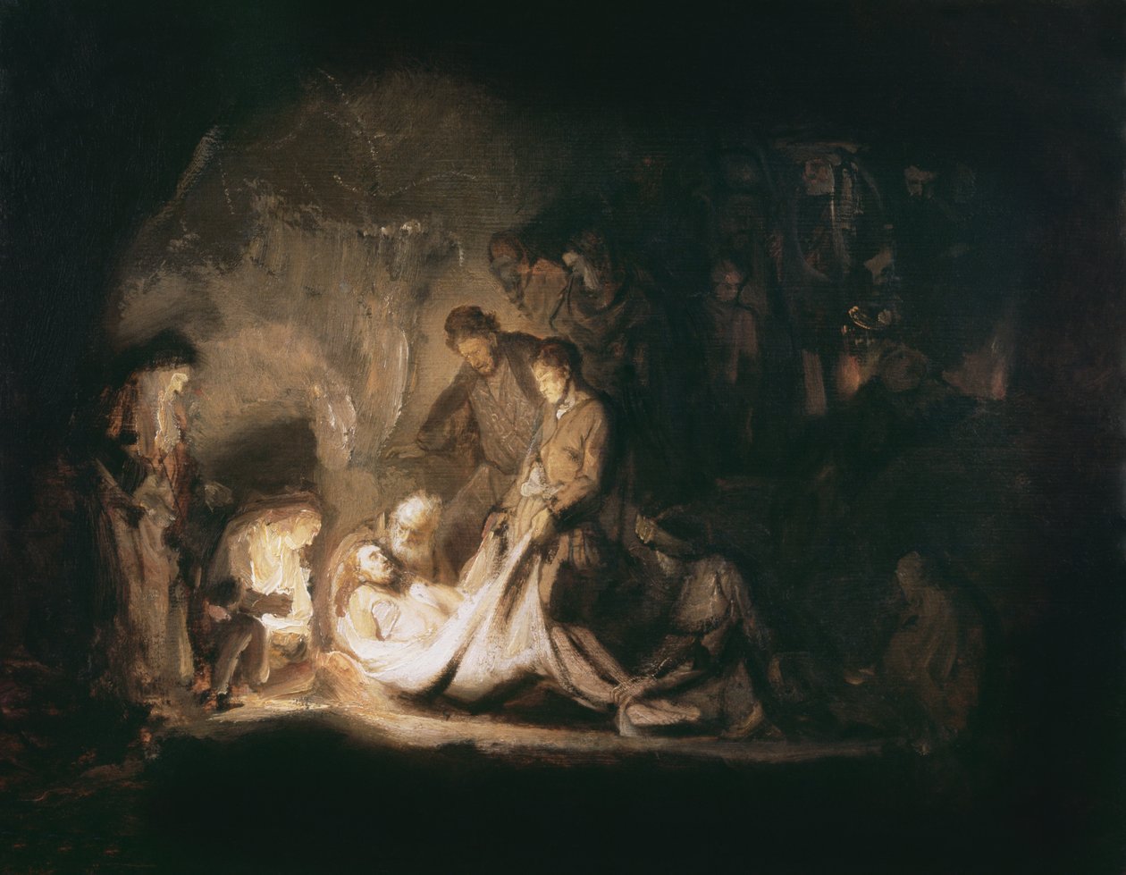 O Entombment de Rembrandt van Rijn