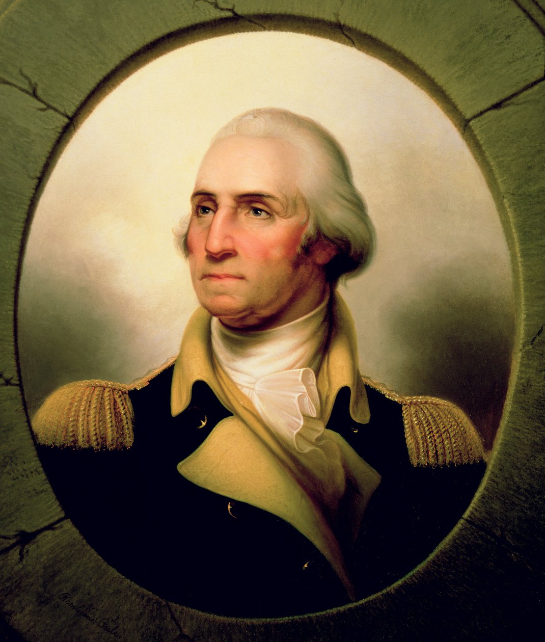 Retrato de George Washington, 1853 (ver 153884) de Rembrandt Peale