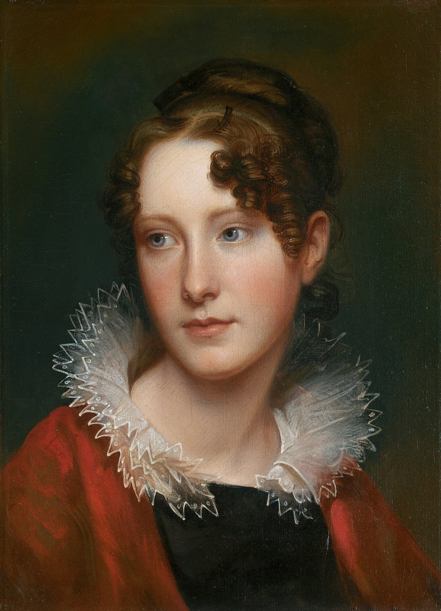 Retrato de Rosalba depois de Rembrandt Peale