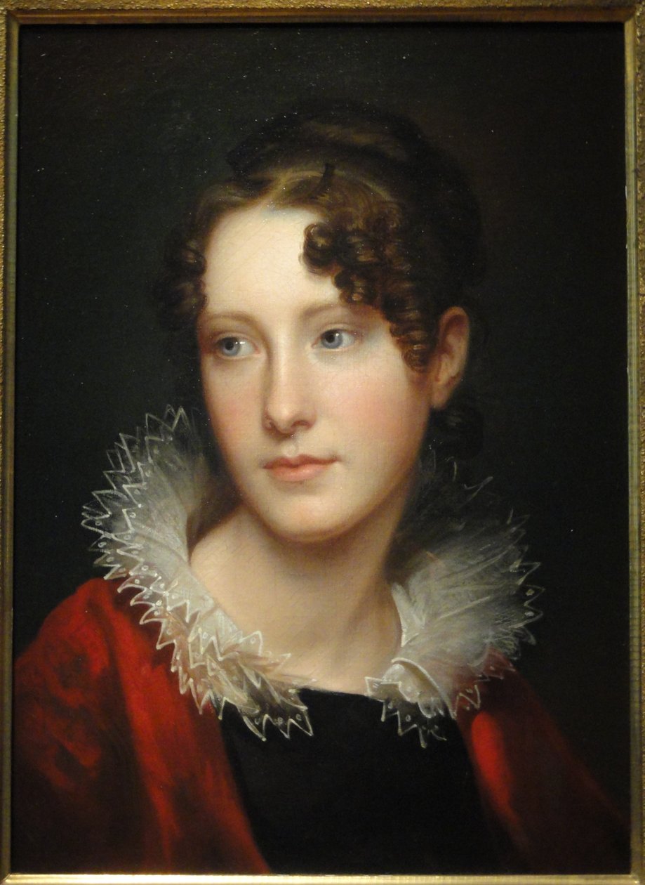 Retrato de Rosalba depois de Rembrandt Peale