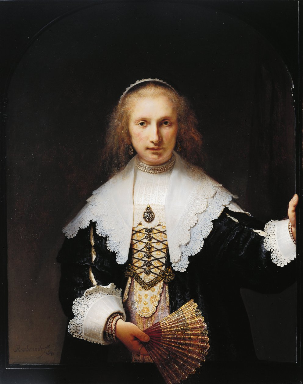 Agatha Bas (1611-1658) de Rembrandt van Rijn