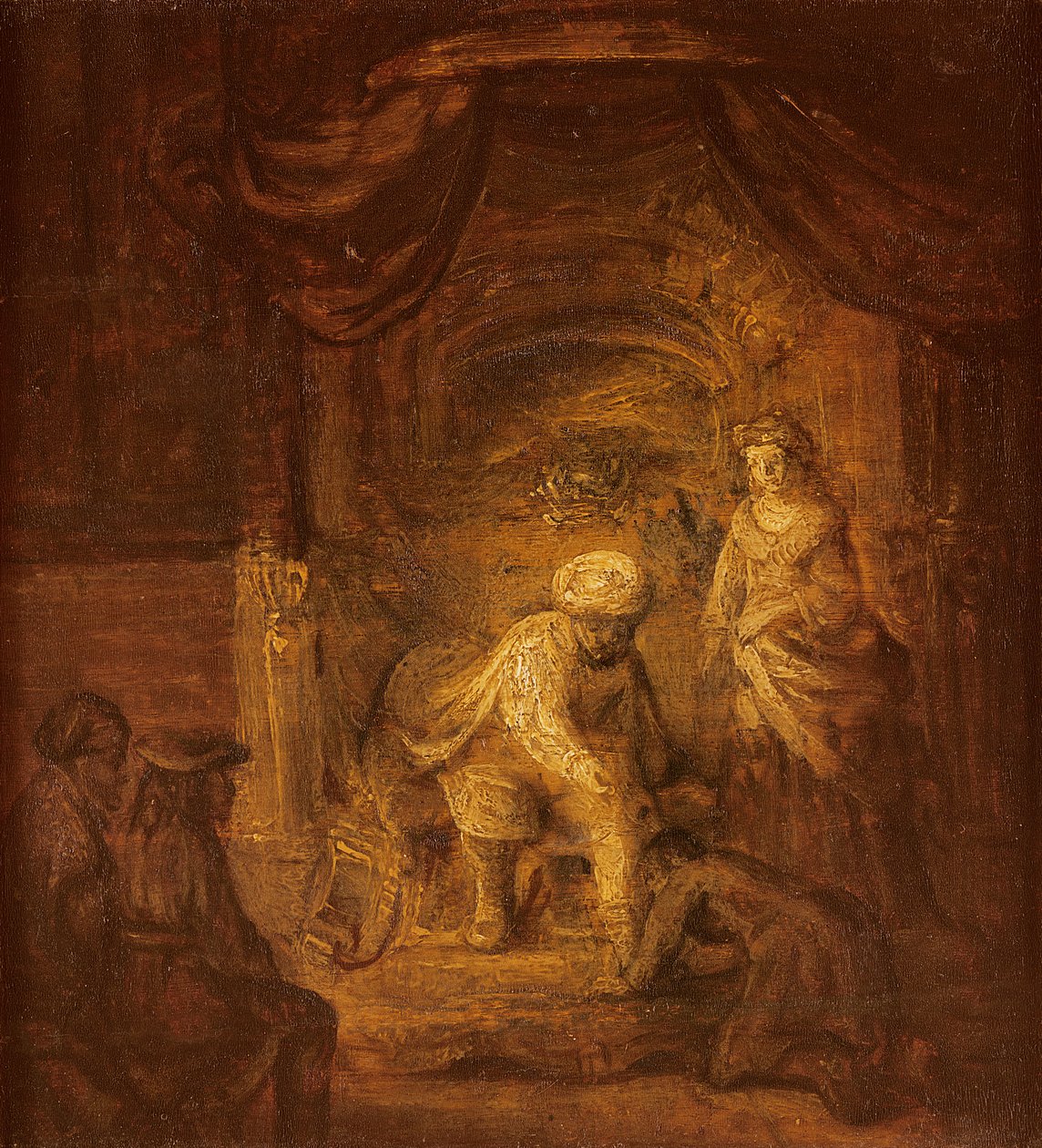 Cena Bíblica de Rembrandt van Rijn