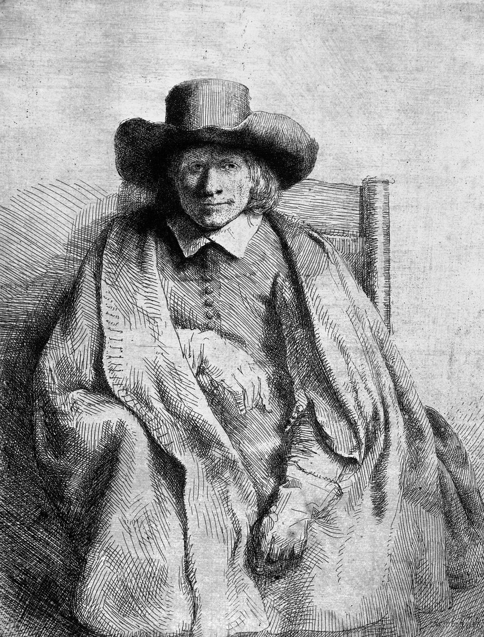 Clement de Jonghe, 1651 de Rembrandt van Rijn