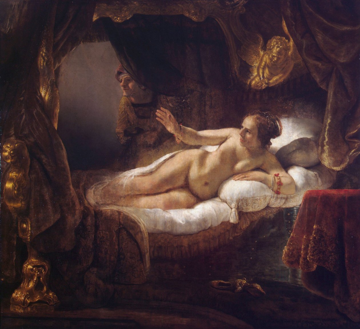 Danaë de Rembrandt van Rijn