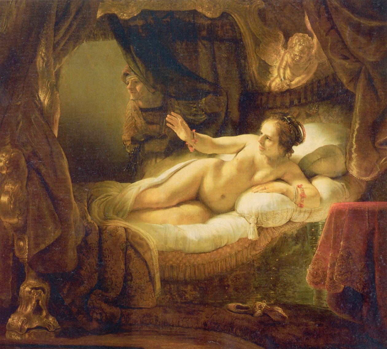 Danaë de Rembrandt van Rijn