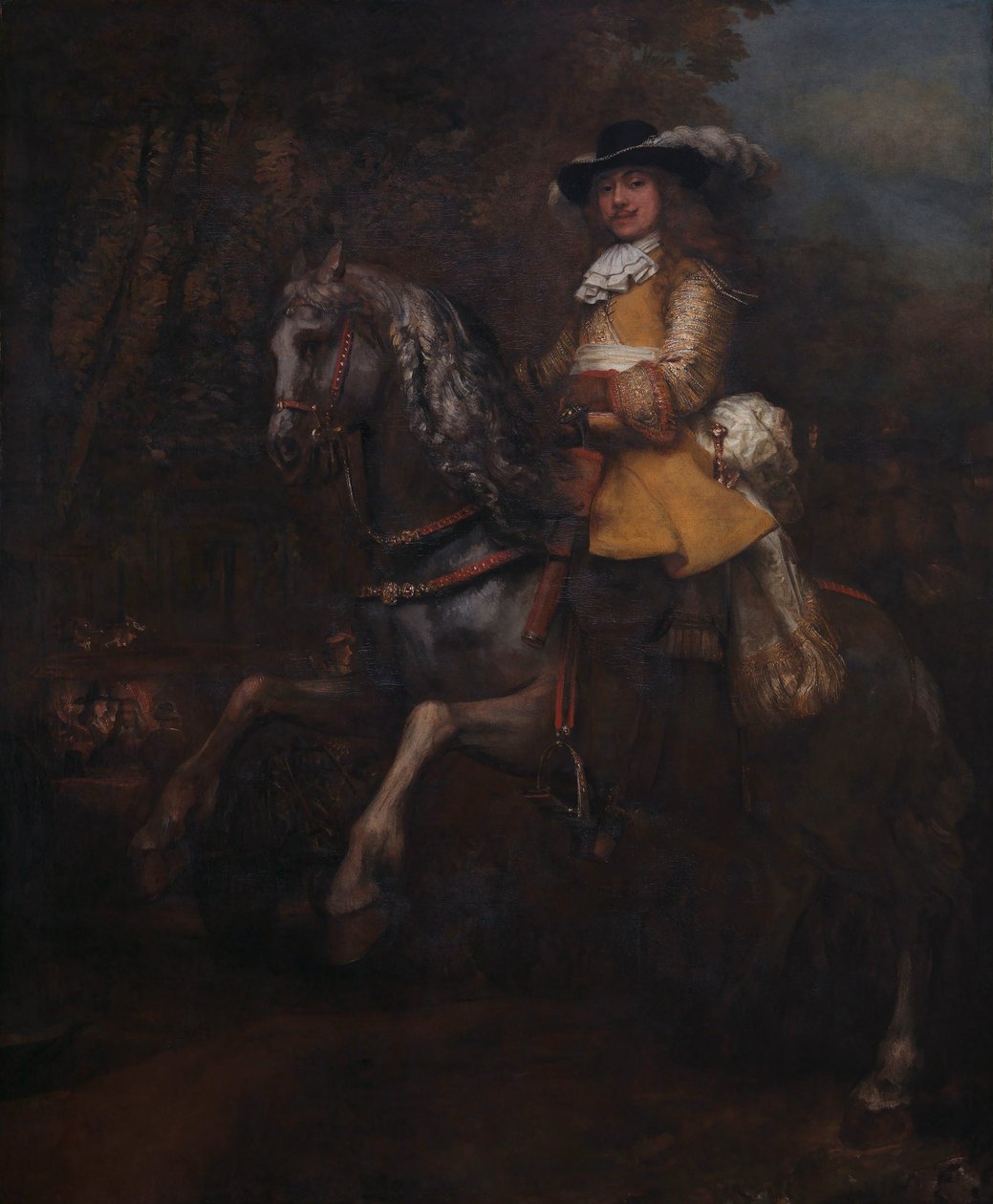 Frederick Rihel a cavalo de Rembrandt van Rijn