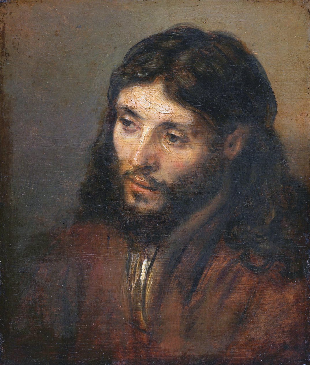 Cabeça de Cristo de Rembrandt van Rijn