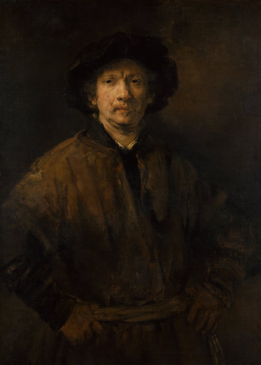 Grande auto-retrato de Rembrandt van Rijn
