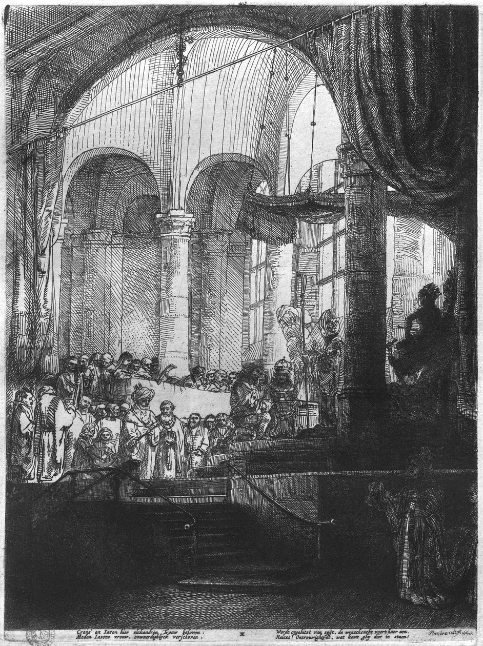 Medea, ou o casamento de Jason e Creusa, 1648 de Rembrandt van Rijn