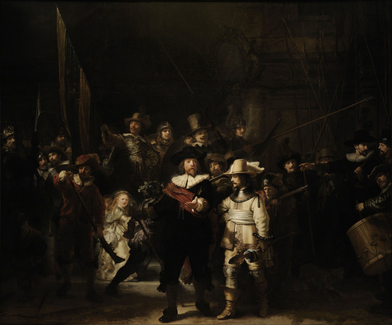 Relógio de noite de Rembrandt van Rijn
