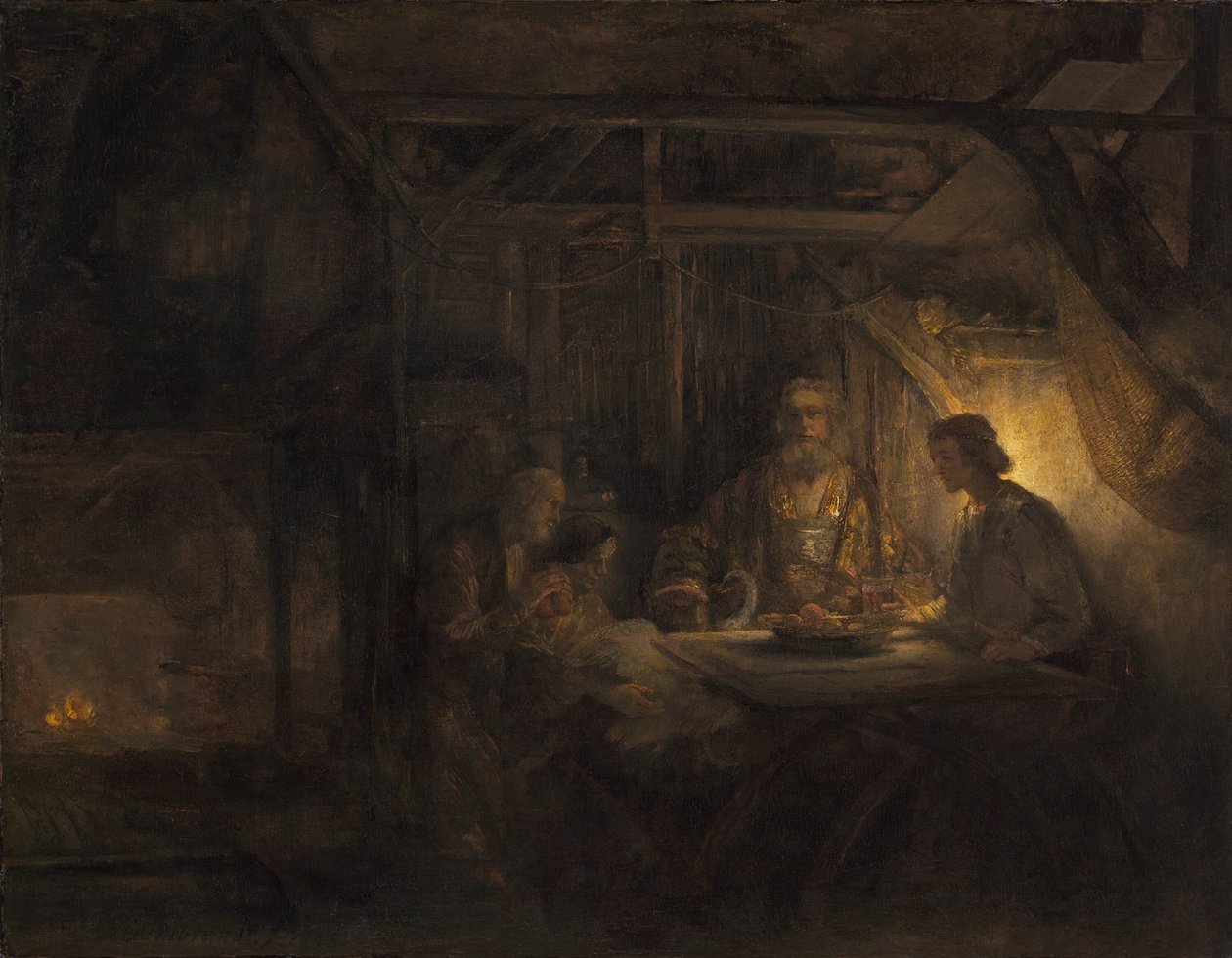 Filemon e Baucis de Rembrandt van Rijn