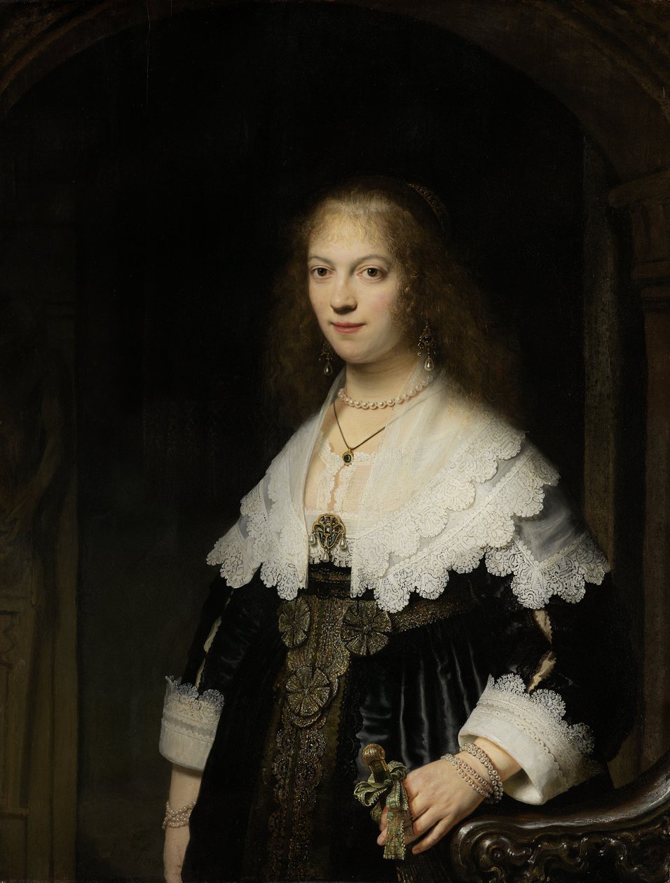 Retrato de Maria Trip de Rembrandt van Rijn