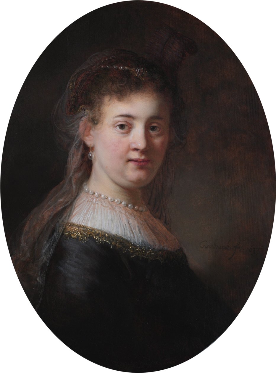 Retrato de Saskia van Uylenburgh de Rembrandt van Rijn
