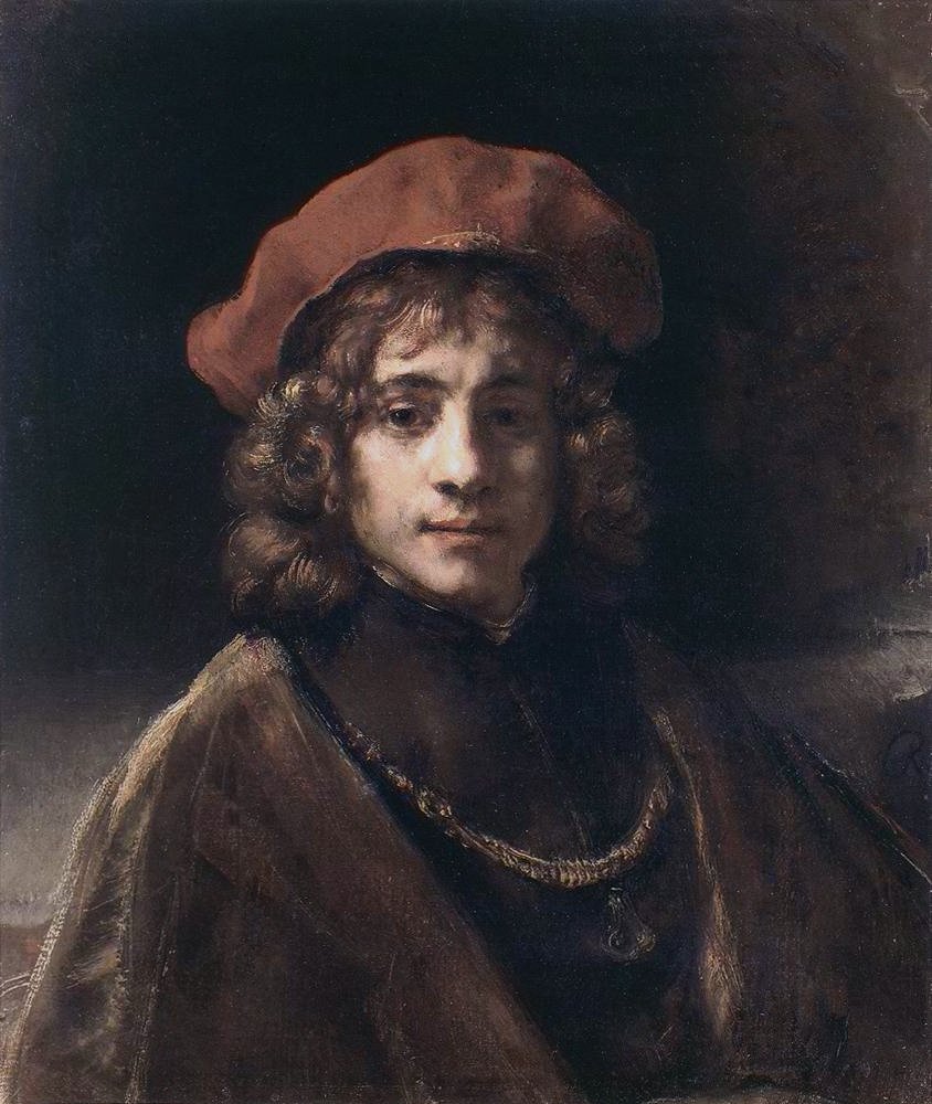 Retrato de titus de Rembrandt van Rijn