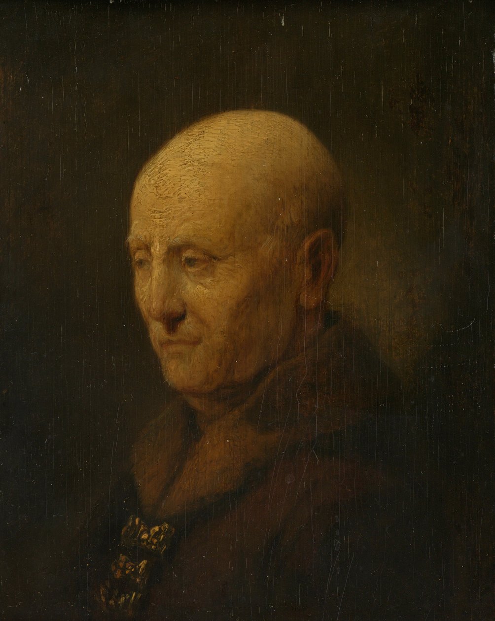 Retrato de um homem de Rembrandt van Rijn