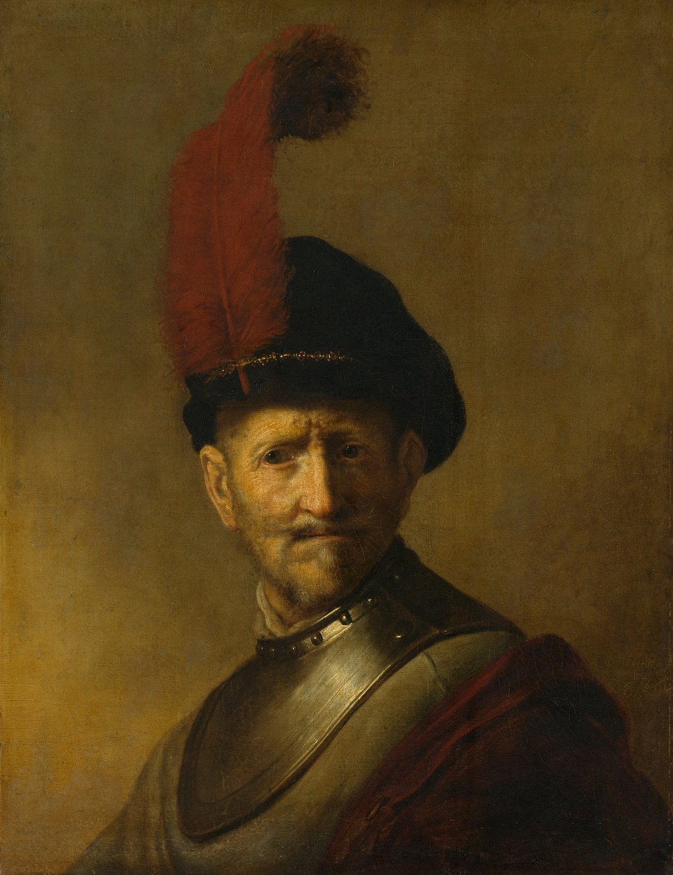 Retrato de um homem de Rembrandt van Rijn