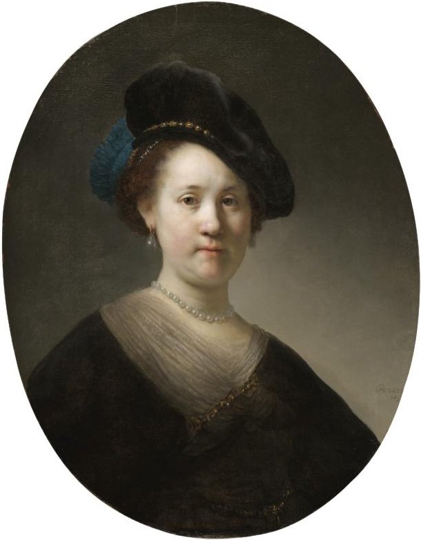 Irmã de Rembrandt de Rembrandt van Rijn