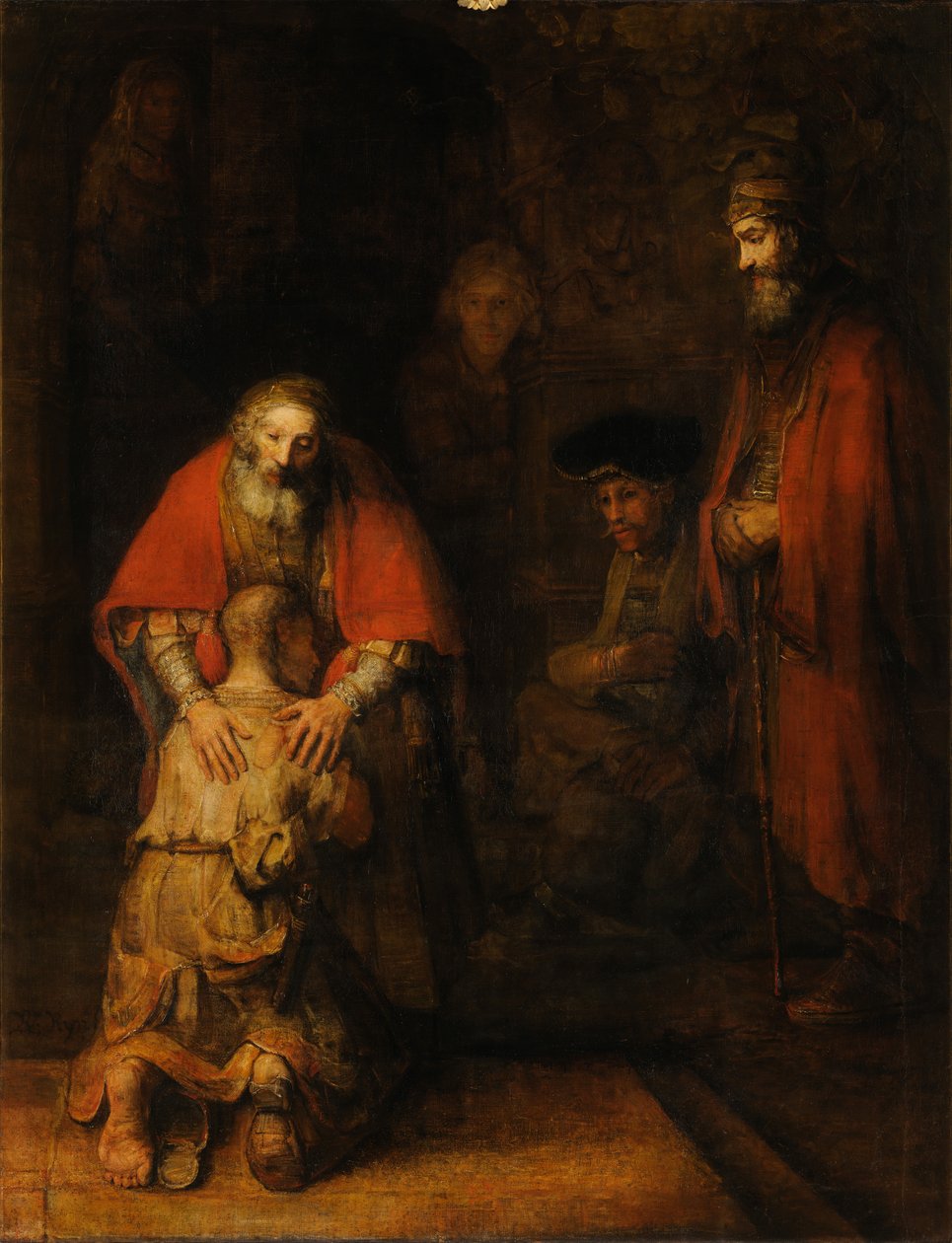 Retorno do Filho Pródigo de Rembrandt van Rijn