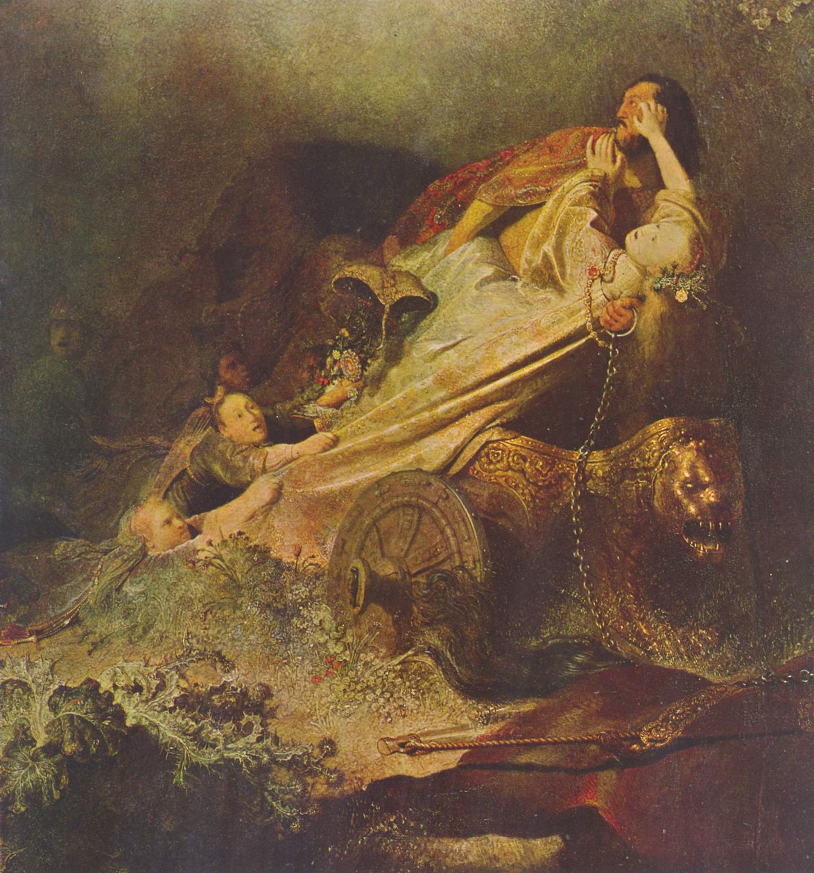 O rapto de Proserpina de Rembrandt van Rijn