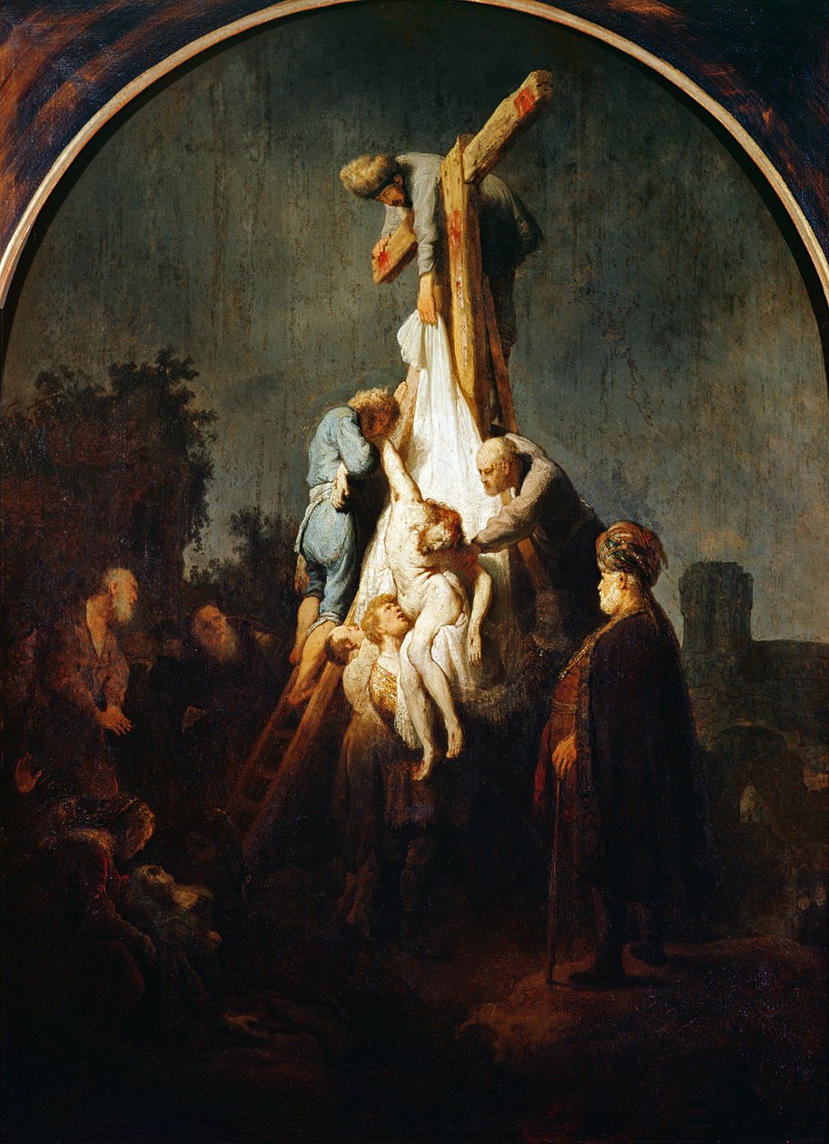 A deposição, 1632-33 de Rembrandt van Rijn