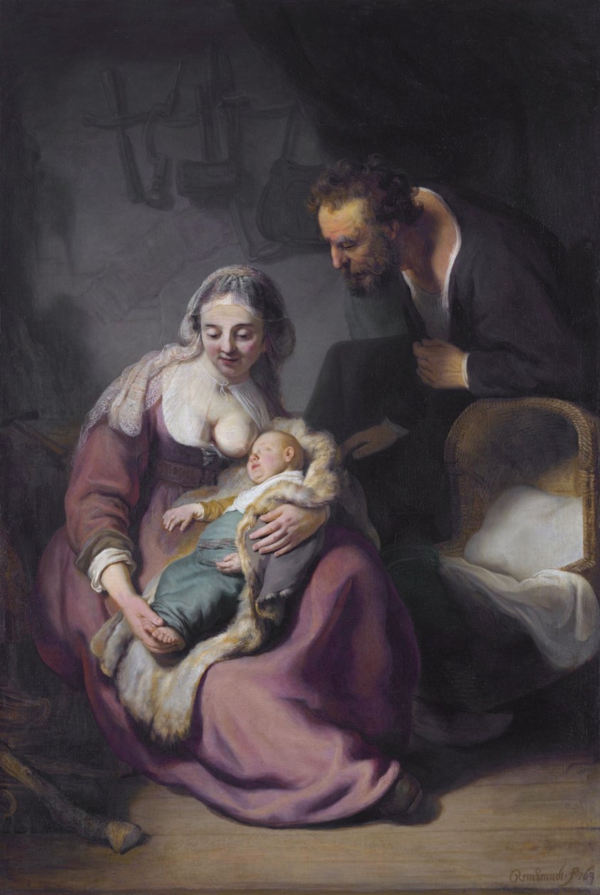 A Sagrada Família de Rembrandt van Rijn
