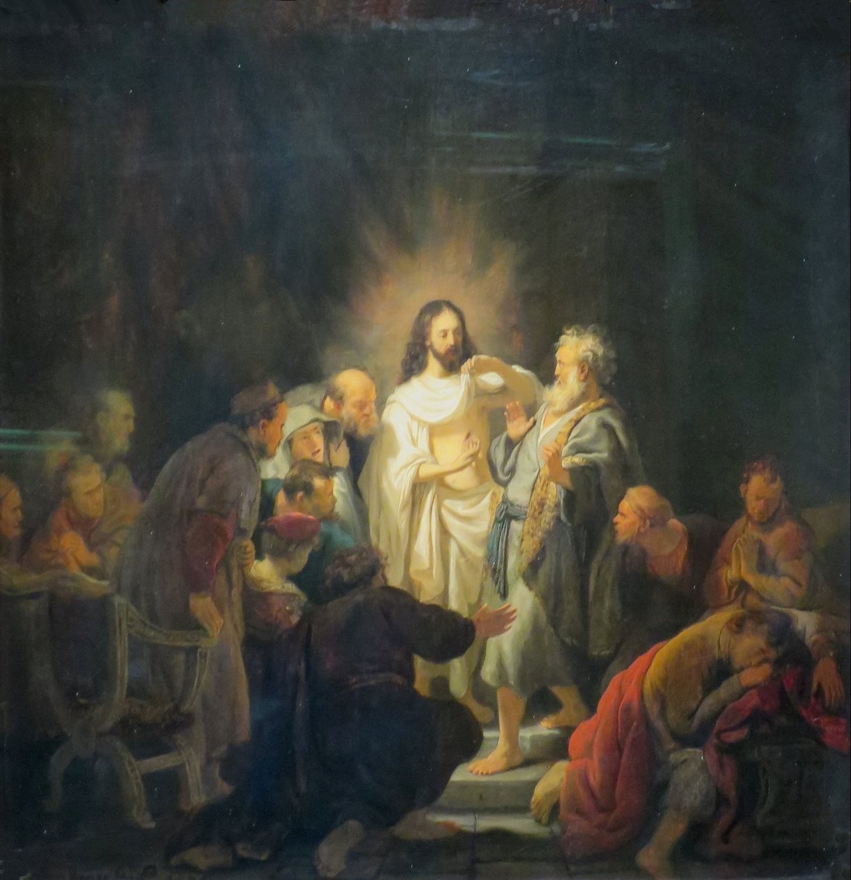 A Incredulidade de São Tomé de Rembrandt van Rijn