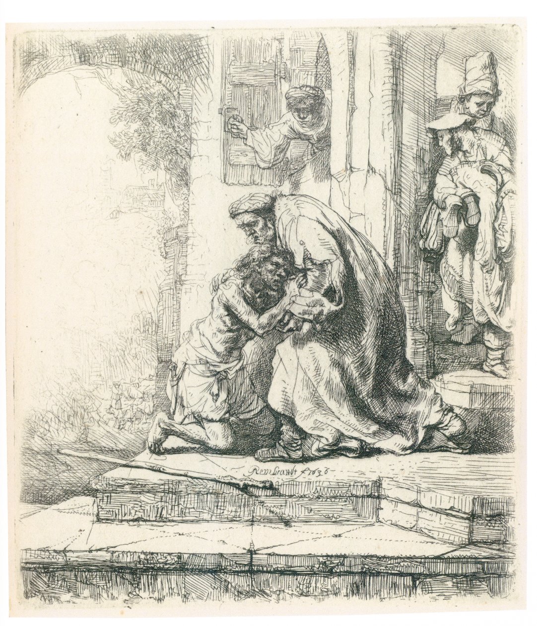O retorno do filho pródigo de Rembrandt van Rijn